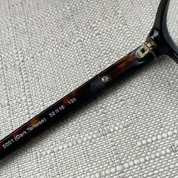 Coach Women Eyeglasses Frame Brown Tortoise ELISE 52[]16 135 Glasses - Picture 9 of 12